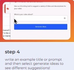 TubeBuddy's AI Title Generator YouTube