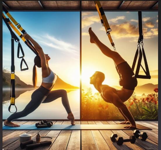 One big advantage of TRX Yoga Flow over traditional yoga is that it provides a full-body workout that helps to build strength, flexibility, and balance simultaneously