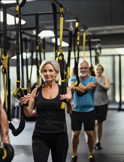 TRX gym best for people over 50s